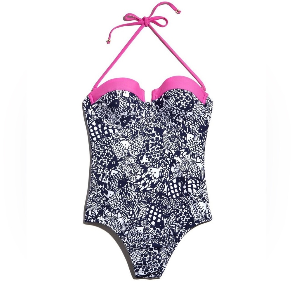 Lilly Pulitzer X Target One Piece Swimsuit with removable straps